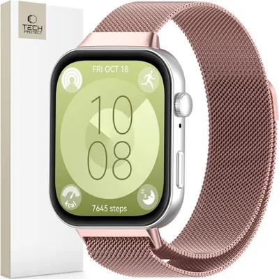 Immagine prodotto di Tech-Protect Banda Milanese Huawei Watch Fit 3 Oro Rosa
