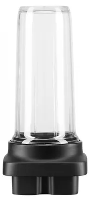 Produktbild von KitchenAid 5KSB2030PJB, Mixer-Becher, Schwarz, Transparent, 0,5 l, 5KSB4026, 5KSB1325, 1 Stück(e), 114,3 mm