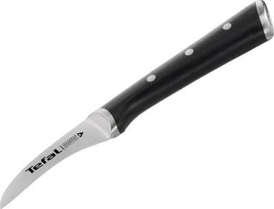 Produktbild von Tefal K2321214, Obstmesser, 6,54 cm, Edelstahl, Edelstahl, Schwarz, China, K23212