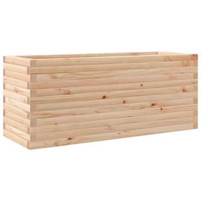 Obrázok produktu pre vidaXL Kvetináč 110x40x45,5 cm z masívneho borovicového dreva