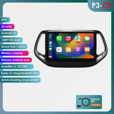 Obrázok produktu pre Autorádio - Auto rádio - Multimediálny prehrávač - Autostereó - Navigačný systém - Android 14