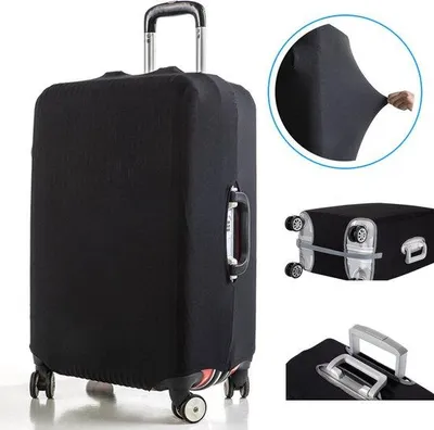 Immagine prodotto di Pantaloni da viaggio larghi - Pantaloni da viaggio in tessuto elasticizzato - Organizer da viaggio - Nero - Lavabili - Pantaloni da viaggio elasticizzati