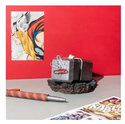 Produktbild von Marvel Thor Stift mit Halter Hammer