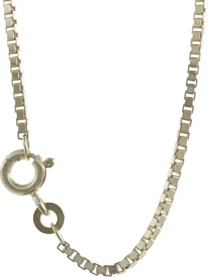 Produktbild von Silberkette Venezianerkette Länge 55cm - Breite 1,4mm - 925 Silber