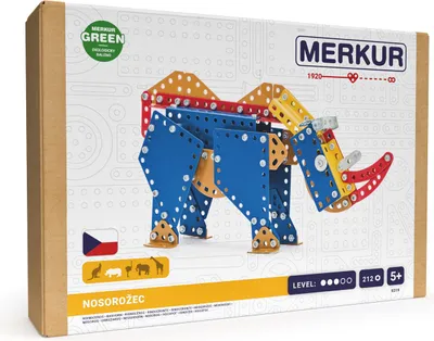 Image de Merkur - ZOO - Rhino, 212 pièces