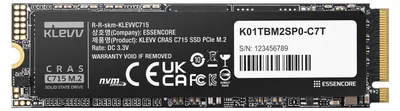 Obrázok produktu pre Klevv CRAS C715, 512 GB, M.2, 3200 MB/s