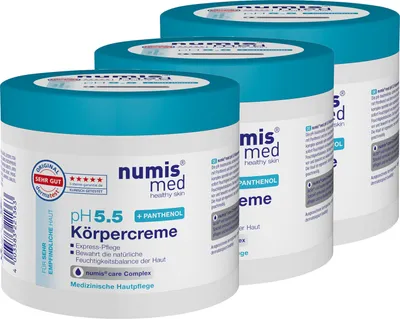 Produktbild von numis med ph 5.5 Körpercreme 3er Pack