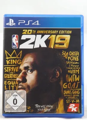 Produktbild von 2K NBA 2K19 : Edition 20ème Anniversaire, PlayStation 4, E (Jeder)
