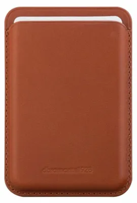 Produktbild von Leather wallet w MagSafe-Tan