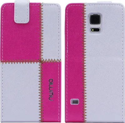Produktbild von Samsung Galaxy S5 SV G900F / G900H Numia Flipstyle Weiss-Pink