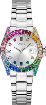 Produktbild von Guess Opaline Uhr Silber Silber One Size