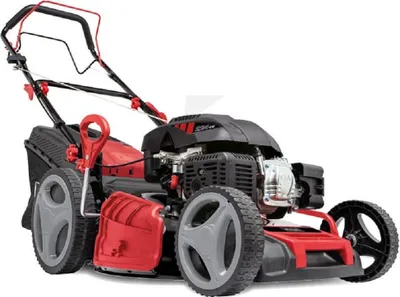 Produktbild von Scheppach 6 in 1 Benzin-Rasenmäher MS226-53 SE Rasentrimmer