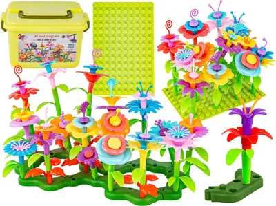 Produktbild von Bauklötze in einer Box Garden Flowers Komposition 135 El.