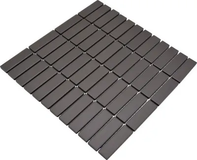 Produktbild von Keramikmosaik CU ST 051 braun 28,65x28,65 cm