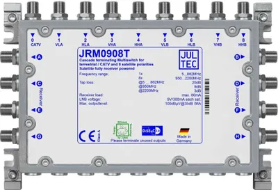 Produktbild von Jultec JRM0908T Multischalter ohne Netzteil (nicht kaskadierbar)