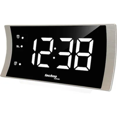 Obrázok produktu pre Technoline WT 494, Analógový budík, Obdĺžnik, Béžová, 12 / 24h, CR2032, 180 mm