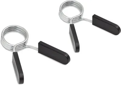 Produktbild von Famanu Halterklemmen - Robuste Federhalsklemmen aus Edelstahl - 5 cm lang - Schwarz