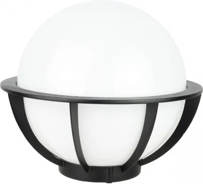 Immagine prodotto di Lanterna da giardino 270 cm sfera bianca o fumé 25 cm 1xE27 nero IP43 SU-MA Sfere OGMWN 1 KPO 250