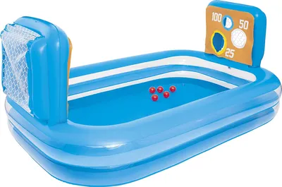 Produktbild von Bestway 54170 Aufblasbares Planschbecken Kinder mit Bälle und Ziele