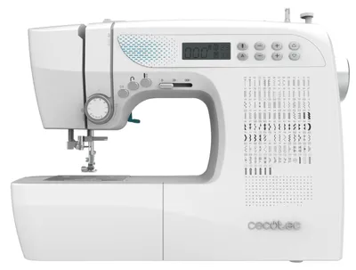Nähmaschine 215 Stiche, digitaler Motor, LCD, automatisches Aufspulen, LED