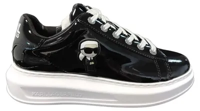 Image de Karl Lagerfeld - Baskets pour femmes, cuir NA159 (37 EU) (noir/blanc)