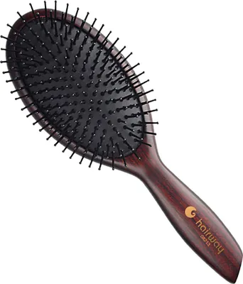 Produktbild von Ovale Kissenbürste "Wenge 2" / 13-Reihig Groß