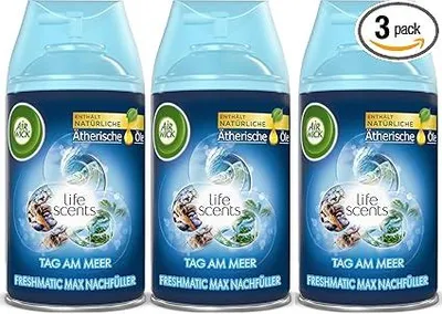 Produktbild von Air Wick Freshmatic Max Nachfüller 3x Tag am Meer 250ml