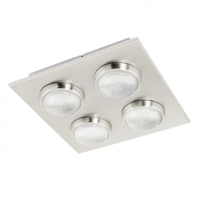 Zdjęcie produktu dla EGLO LOMBES, 1 szt., LED, 3000 K, 480 lm, IP20, Nikiel