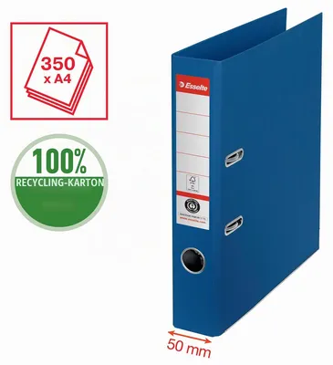 Produktbild von Esselte 627572, A4, Lagerung, Karton, Blau, 350 Blätter, 80 g/m²