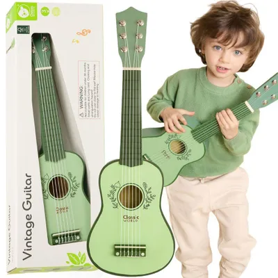 Produktbild von Classic World Vintage-Gitarre aus Holz für Kinder ab 3 Jahren