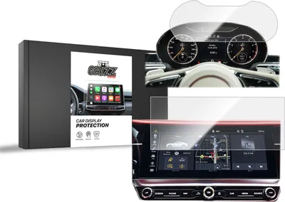 Produktbild von Keramische Autodisplayfolie 2in1 für Bentley Continental GT (2018-...), Grizz Protector