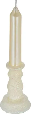 Produktbild von Kerze candle glitter h.20cm weiß - Feeric Lights & Christmas
