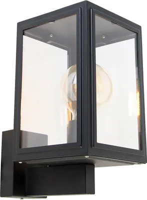 Produktbild von Smarte Ländliche Wandleuchte Schwarz inkl  Wifi G95 SutTon Up