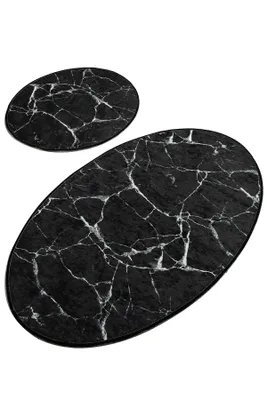 Obrázek produktu pro Mijolnir, Marble- CHL1539, Barevné, Koupelnové předložky, 700 gr/m², 100% mikropolyamid