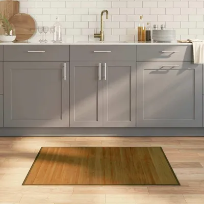 Obrázok produktu pre vidaXL Koberec obdĺžnikový hnedý 70x100 cm Bamboo