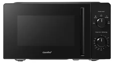 Immagine prodotto di COMFEE, forno a microonde CMO-MM20L2NFPE(BK), nero, 20 litri, 700 W, 5 livelli di potenza, funzione di scongelamento rapido, facile da pulire, timer manuale, design compatto, ideale per cucine piccole