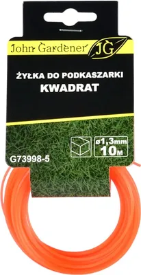 Obrázek produktu pro GEKO Struna čtvercový profil 1.3mm x 10m JOHN GARDENER G73998-5