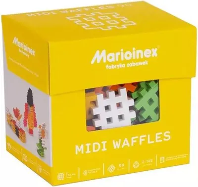 Image de MARIOINEX Blocs gaufrés Midi 90 éléments 903643
