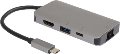 Obrázek produktu pro MicroConnect USB3.1CCOM16 - Kabelgebunden - USB 3.2 Gen 1 (3.1 Gen 1) Type-C - 100 W - USB Typ-C - 10 Mbit/s - Grau