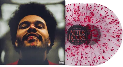 Produktbild von The Weeknd - After Hours (Limited Edition) (Clear & Blood Splatter) (2 LP)
