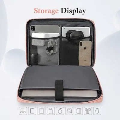 Produktbild von Famanu Laptop Tasche - Wasserabweisende Schutzhülle für Tablets und Laptops 11,6-13,3 Zoll