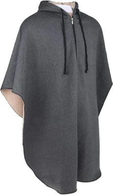 Productafbeelding van Rolstoel Cape - Warme Hoes - Bescherming Buiten - Winddichte Fleece - Universeel Formaat - Grijs