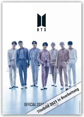 Image de BTS - Bangtan Boys 2025 - Calendrier poster A3