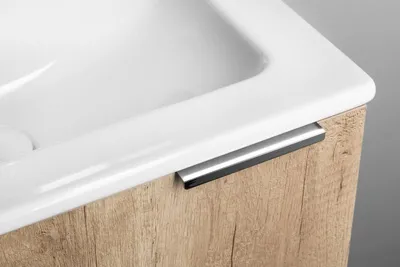 Productafbeelding van Sapho metalen handgreep, 110/96 mm, chroom
