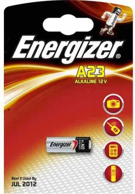 Produktbild von Energizer A23, Alkali, Zylindrische, 12V