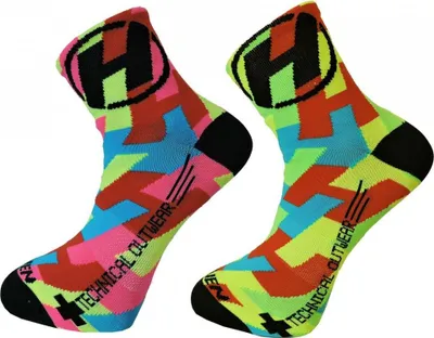 Produktbild von HAVEN Klassische Fahrradsocken - LITE SILVER NEO 2PAK - mehrfarbig 44-46