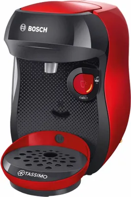 Produktbild von TASSIMO Kaffeekapselmaschine Happy TAS1003, rot