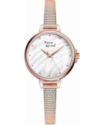 Image de Montre pour femme Pierre Ricaud P22099.9149Q or rose