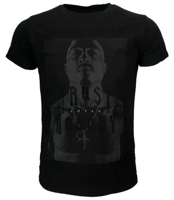 Zdjęcie produktu dla Koszulka Tupac „Trust No One” – oficjalny gadżet – rozmiar XL