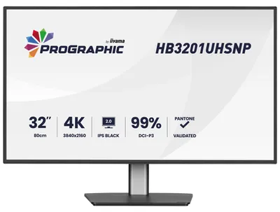 Image de Iiyama 80,0Cm (32") Hb3201Uhsnp-B1  16:9 Hdmi+Dp+Usb-C 4K